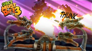 BALLISTAS ARE STILL THE BEST WEAPON EVER! - ORCS MUST DIE 3