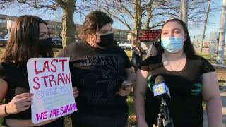 West Babylon student protests school's lack of action over assault claims