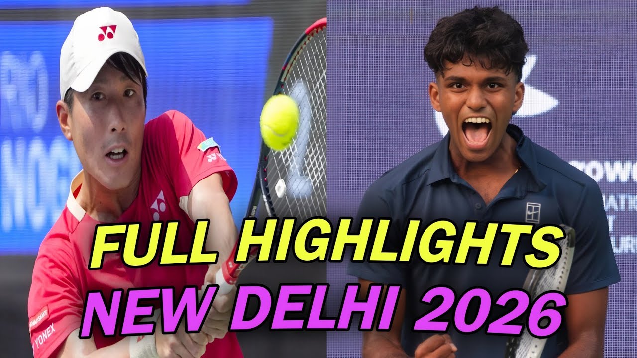 Rio Noguchi (野口 莉央) vs Manas Dhamne Full Highlights | NEW DELHI 2026