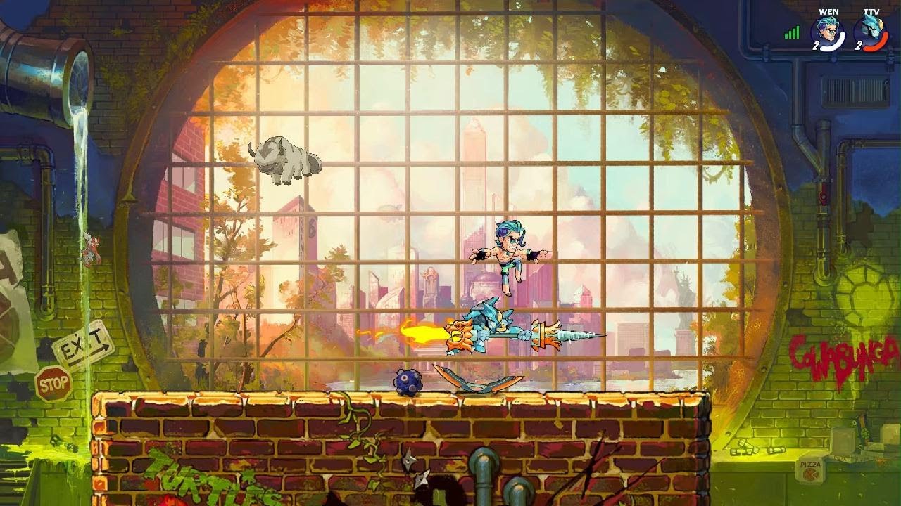 Brawlhalla my edge guard is op YouTube