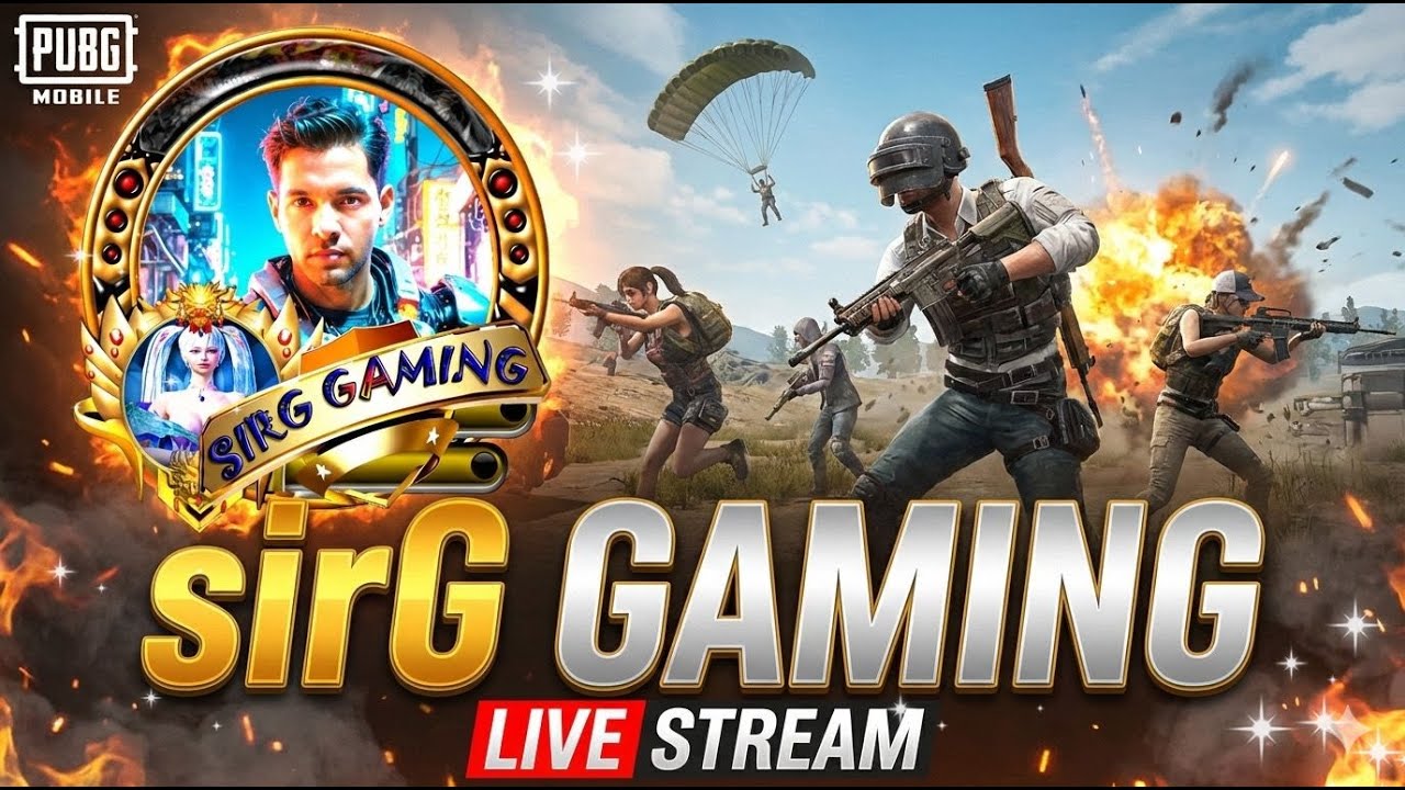 BGMI 4.2  SIRG GAMING | SIRG ISLIVE | SIRGKIDUNIYA  