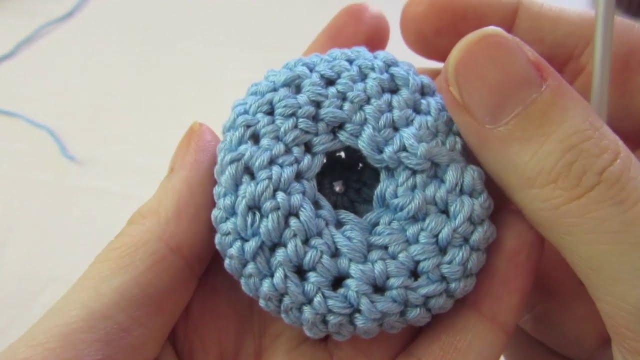 Il corallo tondo - medio - TUTORIAL BASE FREEFORM CROCHET ( parte 2)