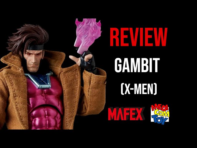 Ep452 MAFEX X-Men Gambit REVIEW - YouTube
