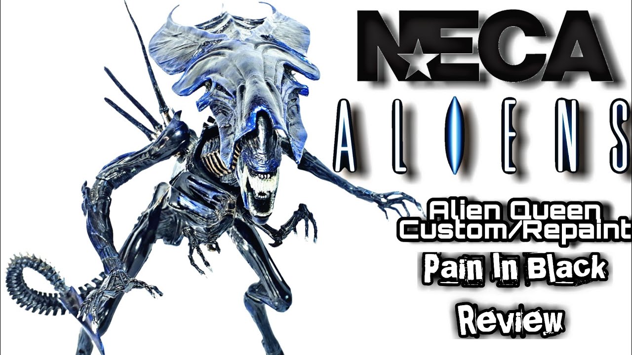 NECA Alien Queen Deluxe Action Figure (Custom/Repaint) En Español - YouTube