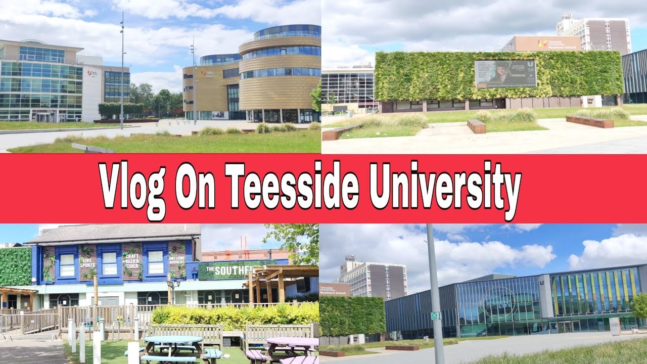 Vlog on Teesside University in Middlesbrough UK During Lockdown