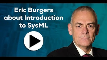 Introduction to SysML by trainer Eric Burgers