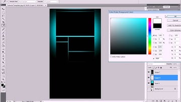 Photoshop Tutorial : Youtube Background Part 2 (Brushes)