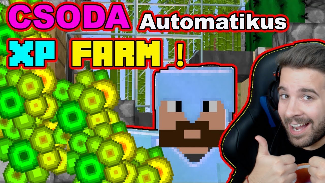 XP FARMOT CSINÁLTAM a MINECRAFTBAN ! | 50 SZINT AZONNAL ! | KIVISSZÜK A MINECRAFTOT !