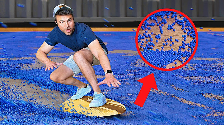 Surfing on 3,500,000 Airsoft BBs- Camp CrunchLabs Week 1