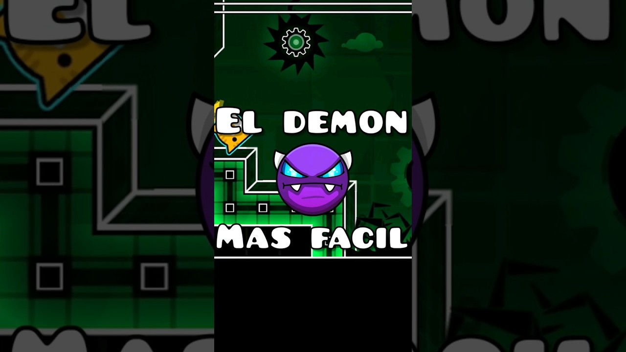 El Demon más fácil de Geometry Dash EXPLICADO 