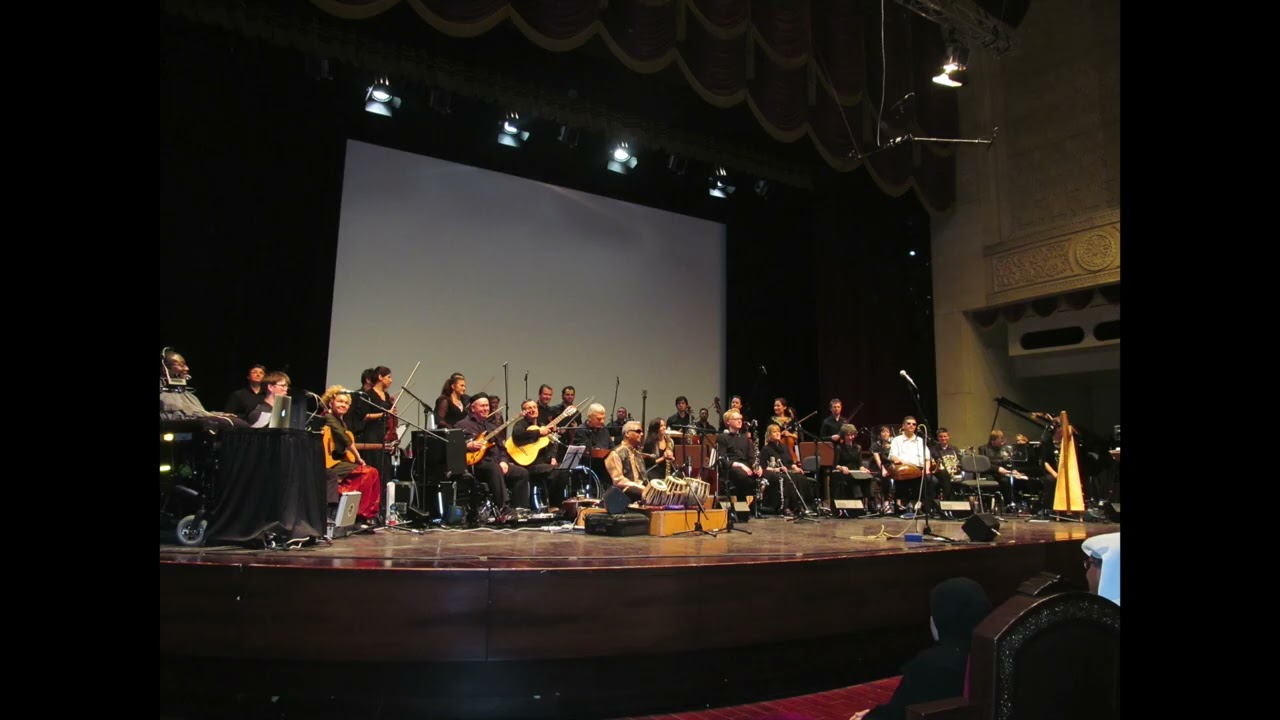Improvised Corelli - Qatar Symphony Hall, featuring Lap Slide Guitar and The British Paraorchestra.
