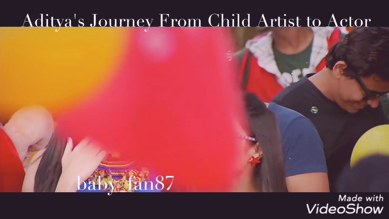 Aditya's seal journey from Child Artist to Model turn Actor