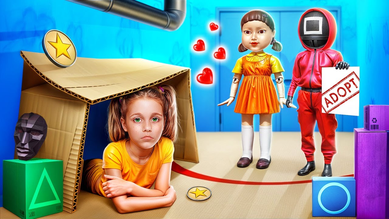 泣き虫ダサ子のママは『イカゲーム』ゲームマスター！