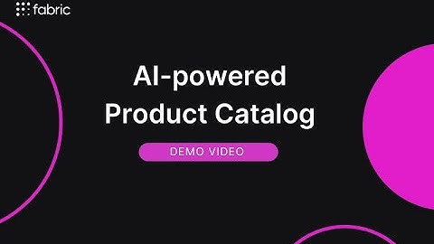Optimize Product Descriptions with fabric