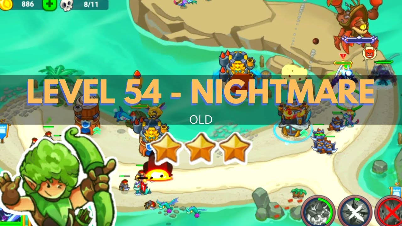 King of Defense 2: Level 54 NIGHTMARE / OLD / GAMEPLAY GUIDE