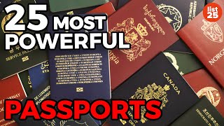 25 Most Powerful Passports In The World You Might Want To Possibly Own(How powerful is your passport? Do you know? If you don't, the day has come for you to find out. In order to measure the strength of a passport the first thing you ..., 2015-08-17T13:56:44.000Z)