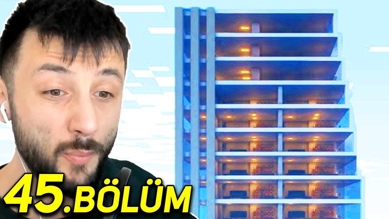 16 Katlı GÖKDELENE TAŞINDIM 😁 MİNECRAFT 2026 - 45.Bölüm