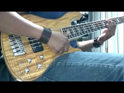 Bass slap improv Cort GB-5 custom (Roberto Falcon)