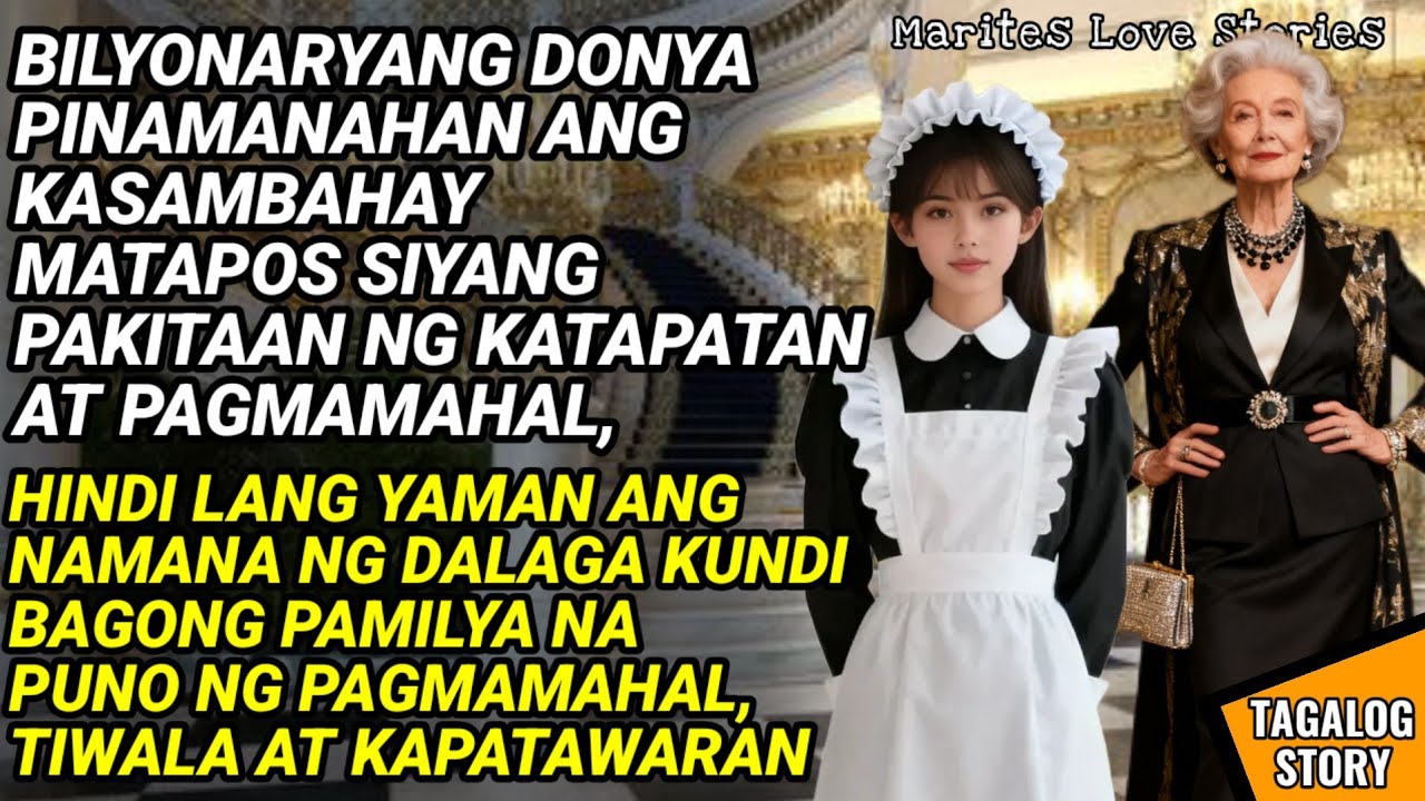 BILYONARYANG DONYA, PINAMANAHAN NG YAMAN ANG DALAGANG KASAMBAHAY / KWENTONG BILYONARYO