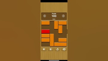 Unblock Me - Relax Mode - Starter // Puzzle 183 #shorts