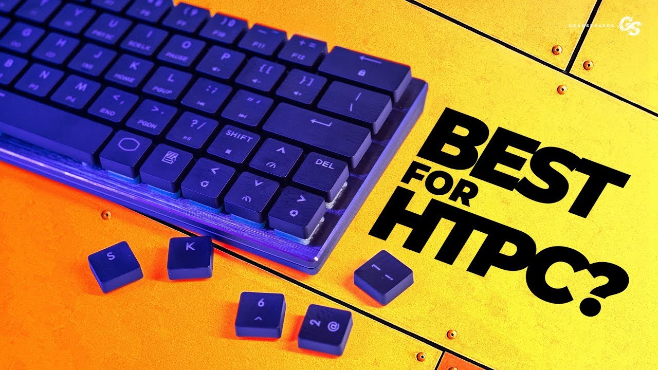 Cooler Master SK621 - Best Wireless HTPC Keyboard? - YouTube