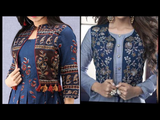 Buy kurti jackets for women latest design in India @ Limeroad