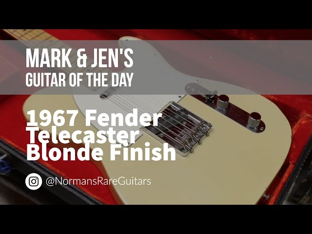 1967 Fender Telecaster | Guitar of the Day - YouTube