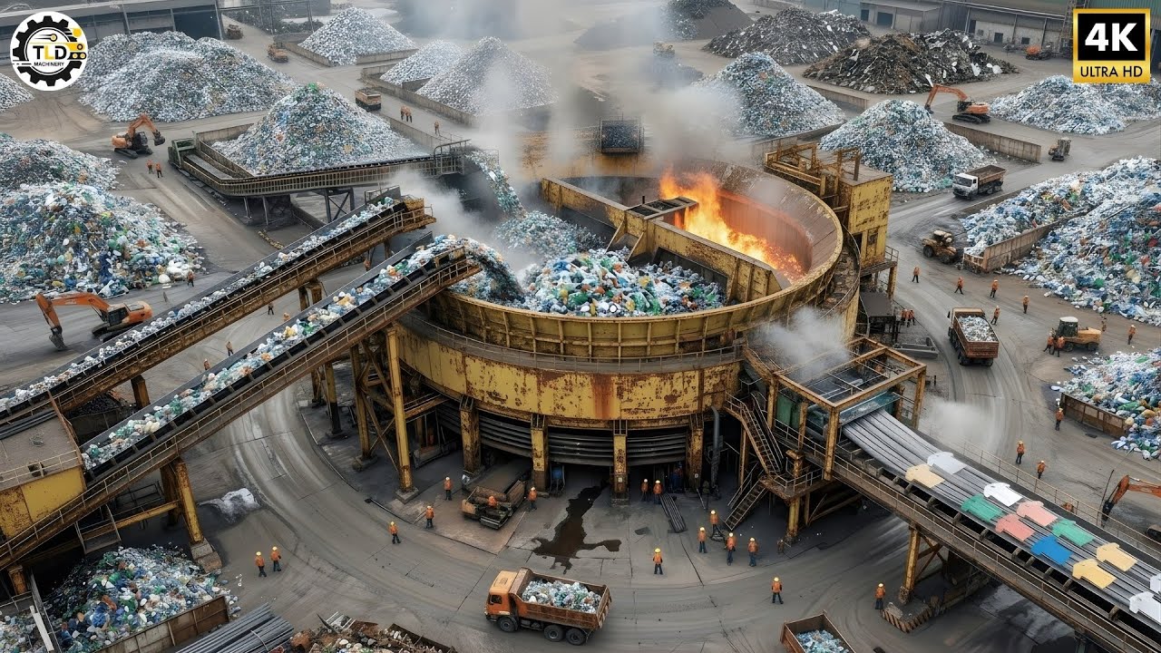 Inside the Plastic Recycling Factory – How T-Shirt Is Made From 100,000,000  Waste Bottles