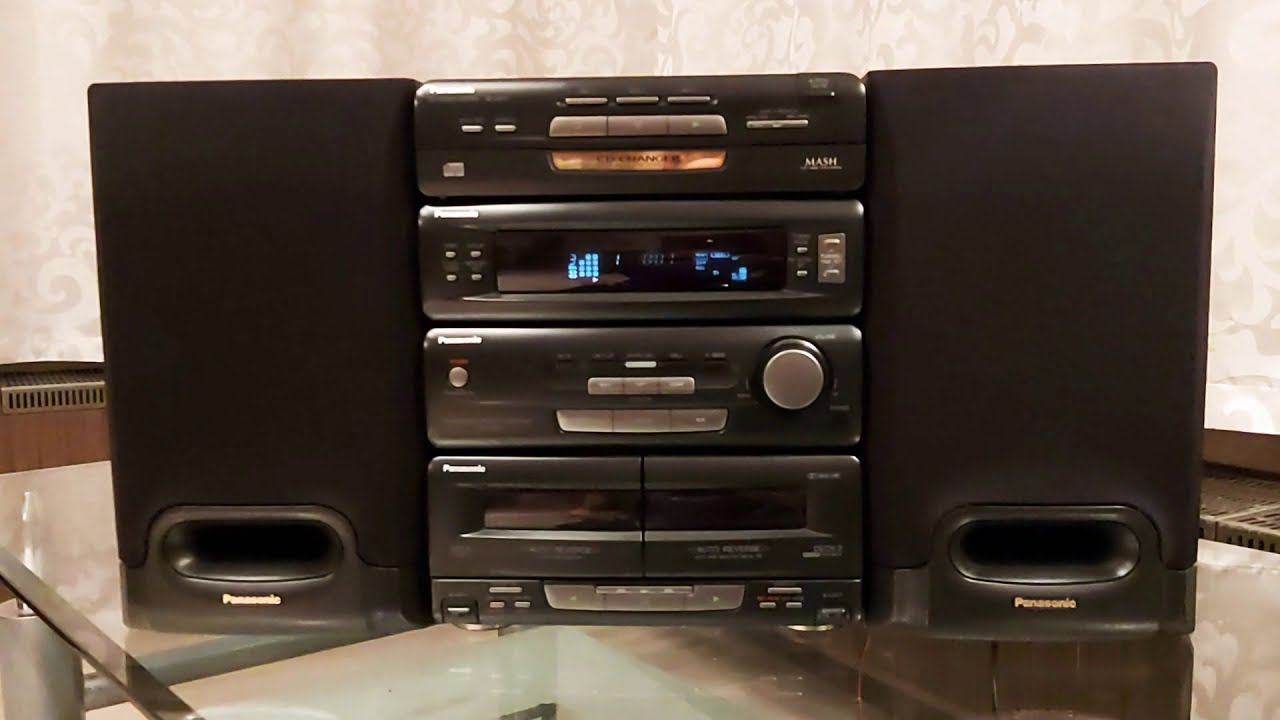 Panasonic SC-CH72 vintage power! - YouTube