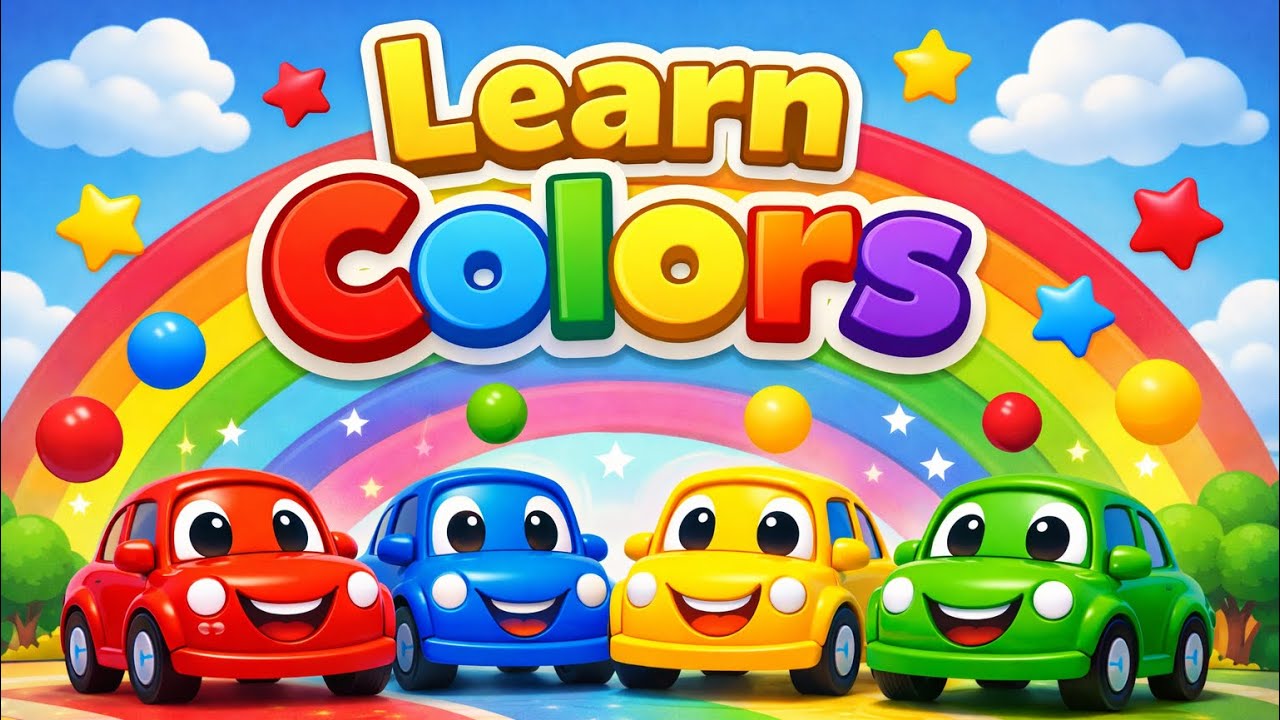 Learn Colors with Cars & Toys 🚗🌈 | Fun Learning for Kids - YouTube