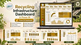 Recycling Infrastructure Dashboard in Power BI
