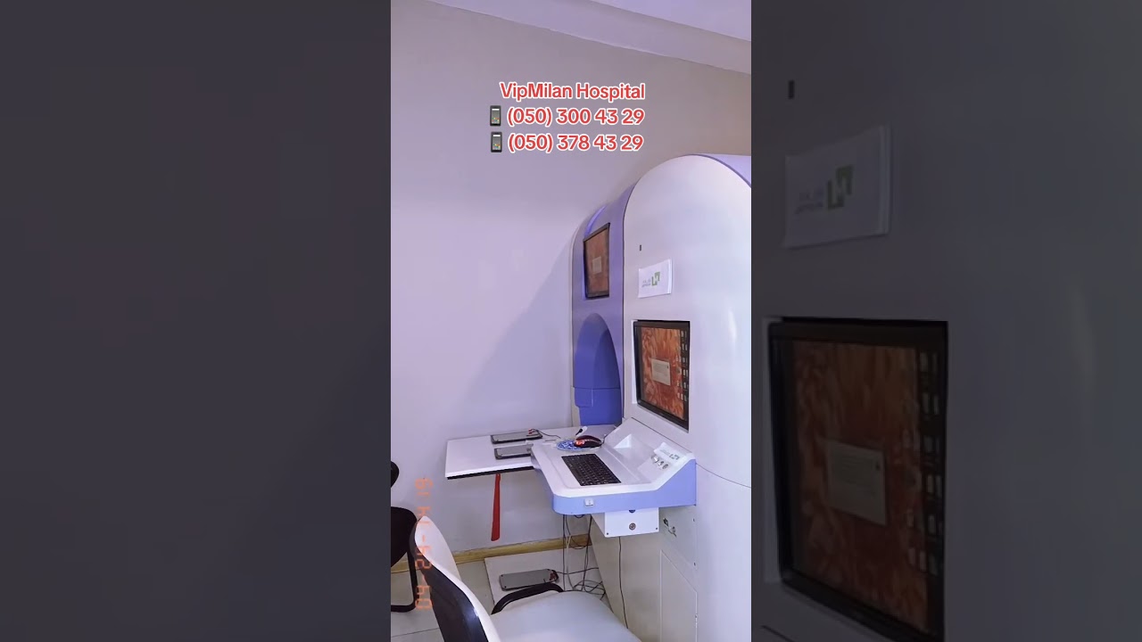 Milan Hospitalda olan Aparat vastəsiylə iynəsiz,dərmansız müaynə və müalicə olunun (050) 300 43 29