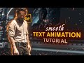 woodl text animation tutorial on after effects