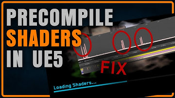 #StutterStruggle How to Pre-Compile Shaders to avoid Stuttering and bad FPS in Unreal Engine 5