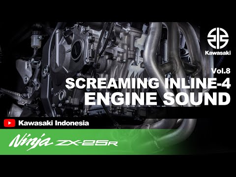 Kawasaki Zx25r Exhaust Rev Sound Video All The Way To 17k Rpm