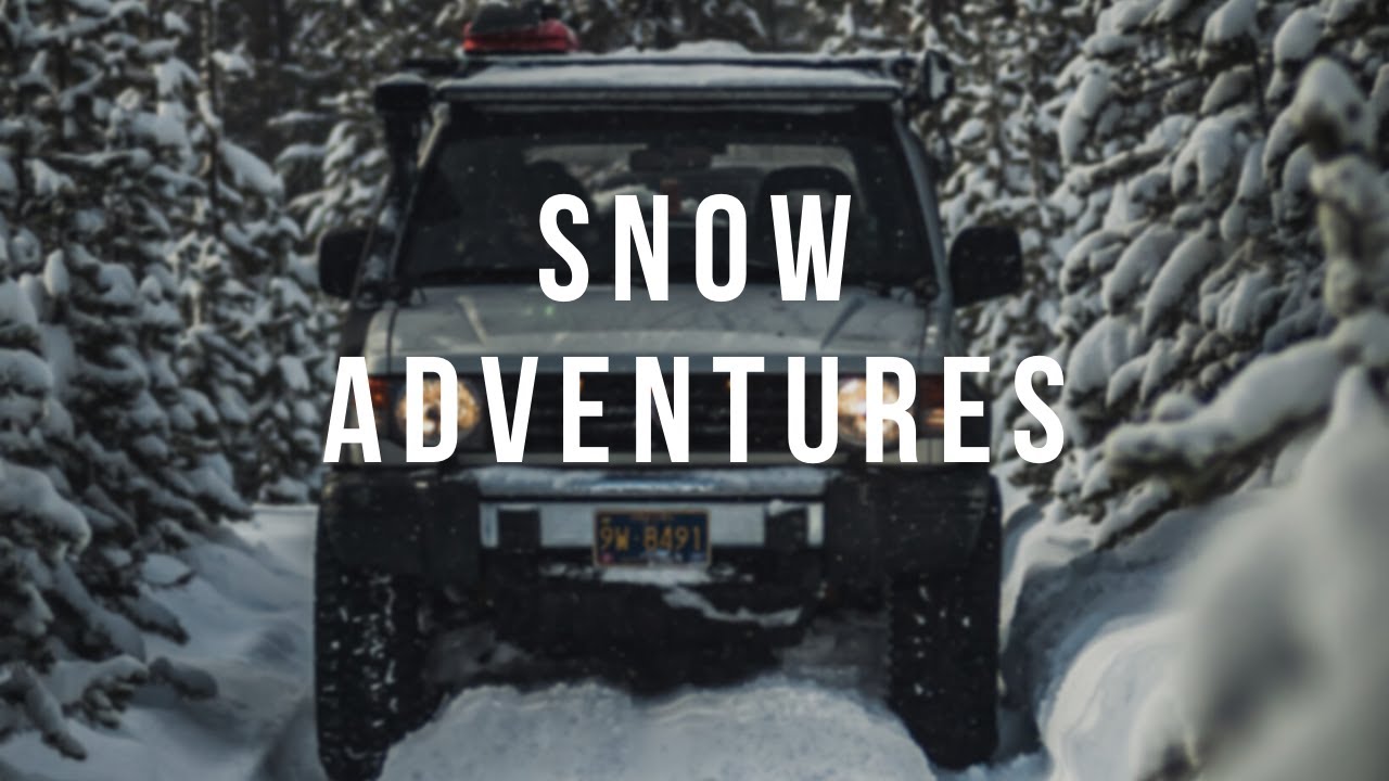 Snow Adventures! Exploring the winter wonderland of Oregon.