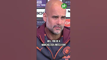 Will Pep be supporting United this weekend? The City boss ahead of crucial matches 🥶