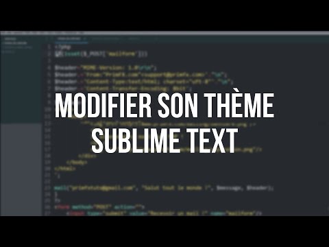 Vidéo: Comment puis-je télécharger le thème sublime ?