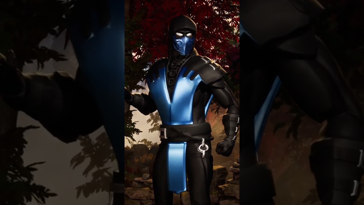 MKX Steel Sub-Zero - Skin Mod Showcase - Mortal Kombat 1