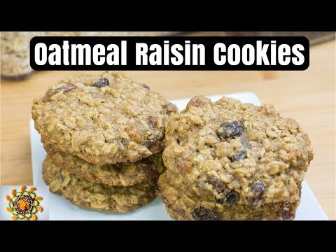 Oatmeal Raisin Cookies | Tasty Oatmeal Raisin Cookies | Healthy Cookies Recipe