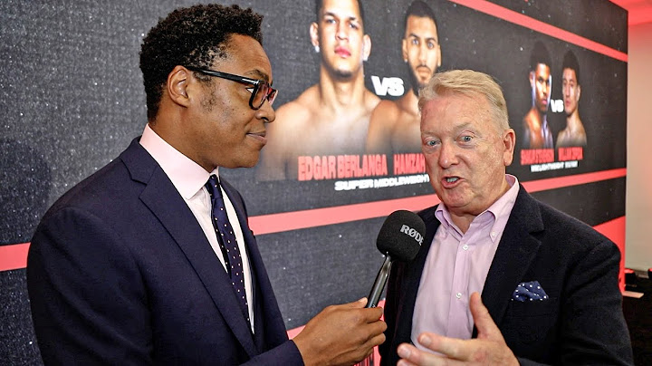 ‘CANELO COULDN’T DO THAT!’  Frank Warren after HAMZAH SHEERAZ KO WIN v Berlanga