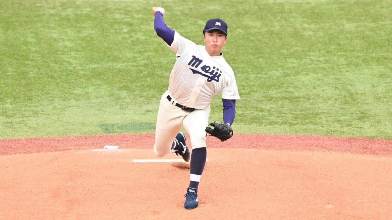 2026/05/24 明治大・湯田統真投手