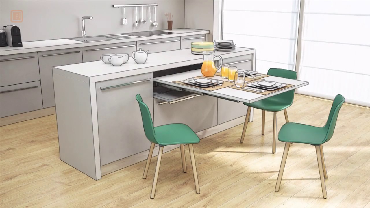 Cressent | Brunch - sistem de masa extractibil