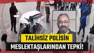 Tüvtürk Muayene İstasyonundaki Saldırıda Hayatını Kaybeden Polisin Meslektaşlarından Sert Tepki