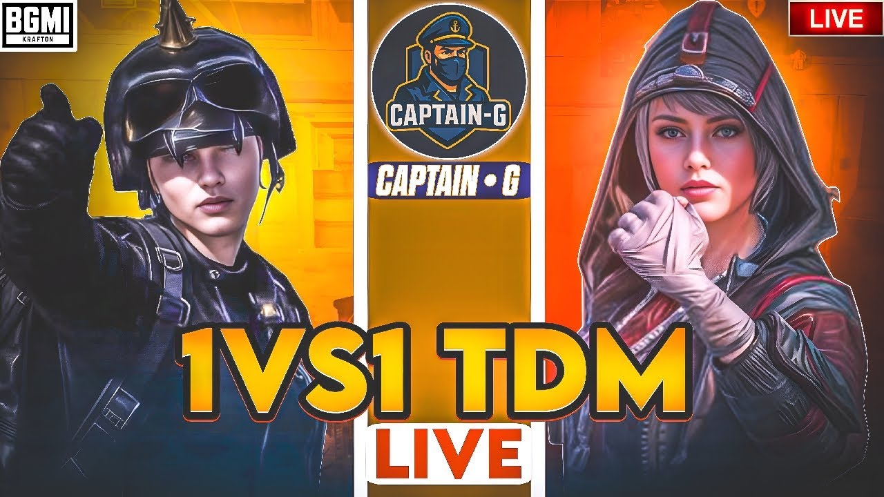 1Vs1 TDM ROOM CHALLENGE ON LIVE | CAPTAIN G