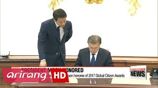 President Moon named honoree of Atlantic Council's 2017 Global Citizen Awards