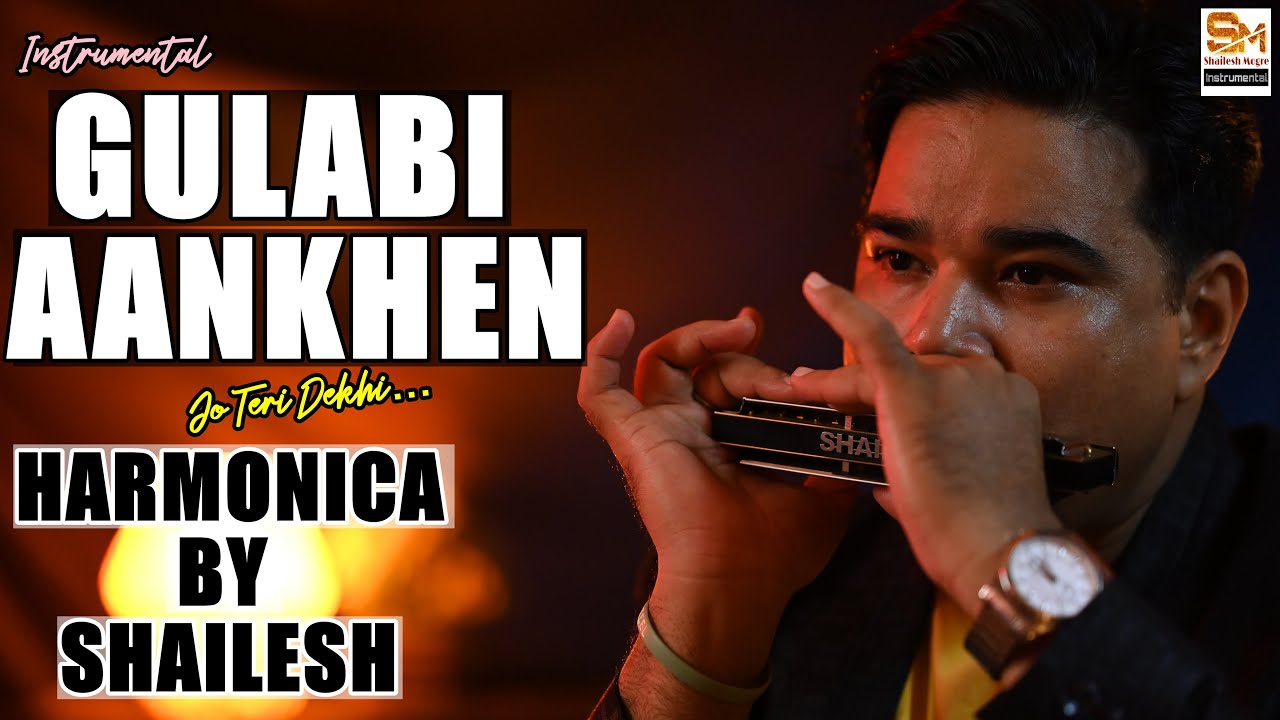 Gulabi Aankhen | Best Of Bollywood On The Harmonica | Shailesh Mogre | Instrumental