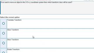 CS411   Visual Programming Quiz 1 2019