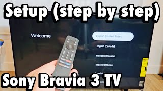 Famous Sony Bravia 3 TV: How to Setup (step by step) Net Worth