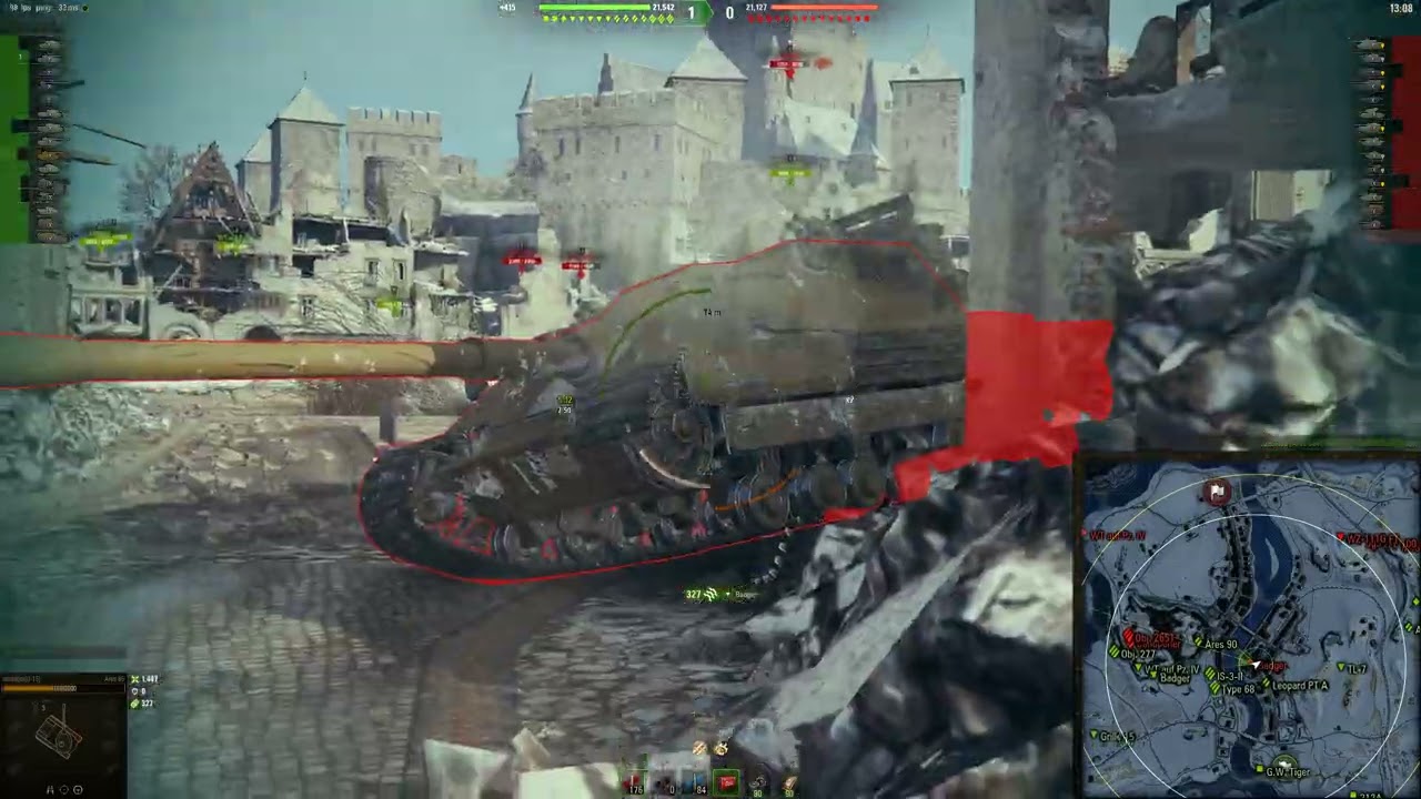 【坦克世界录播】9级第二场被扰乱了
